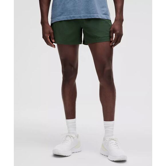 Lululemon Men’s Pace Breaker Linerless Short 5" Legacy Green | Sz: Med | NEW! - Picture 1 of 8